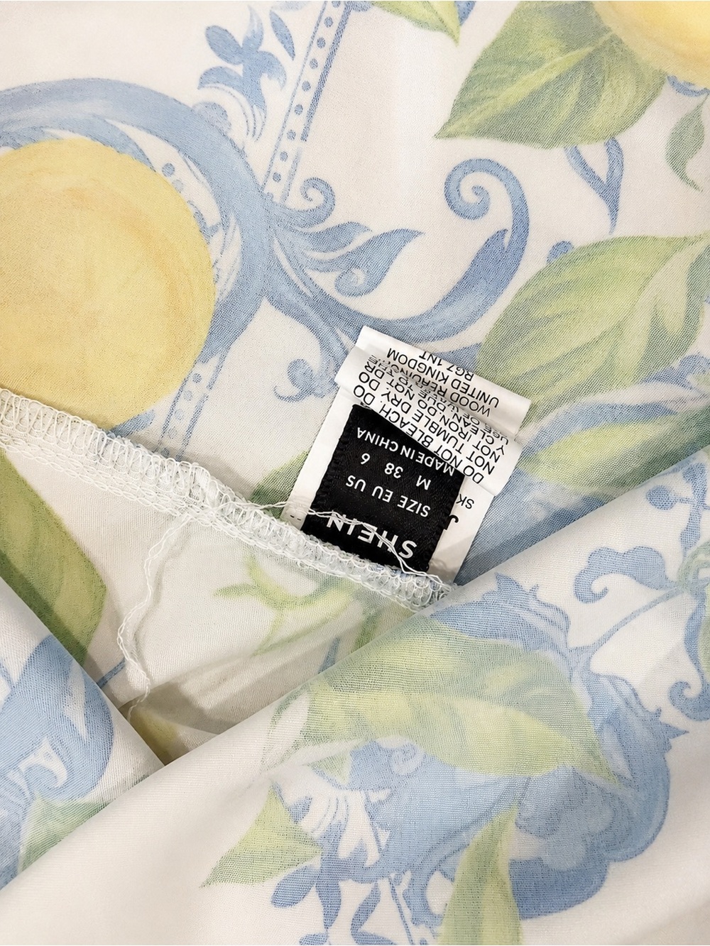🍋 Women’s Lemon Print Sundress – Bright & Flirty! - Picture 6 of 6